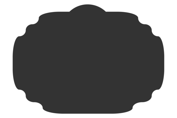Black Label: Decorative Vintage Tag Blan for Timeless Design