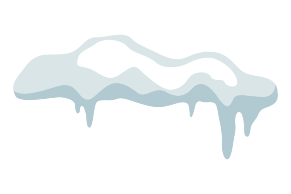 Decorative Snow Cap. Christmas Border. W: A Design Deep Dive