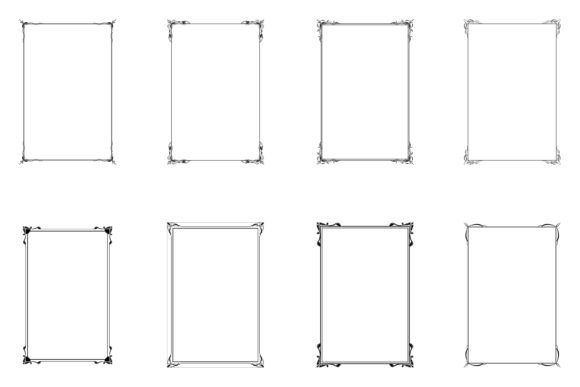Elevate Your Projects with Bundle of Decorative Frames. Set2