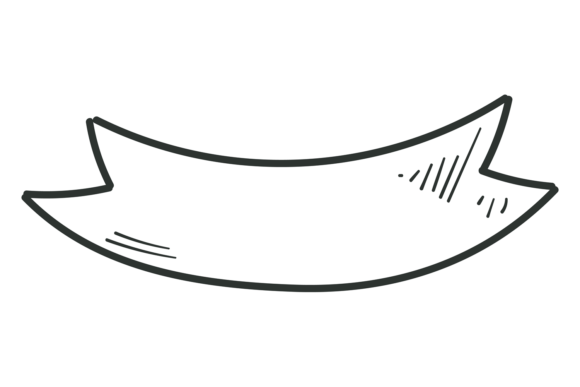 Ribbon Doodle: The Decorative Hand Drawn Banner