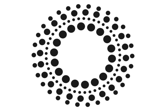 The Allure of the Decorative Black Dot Logo Template