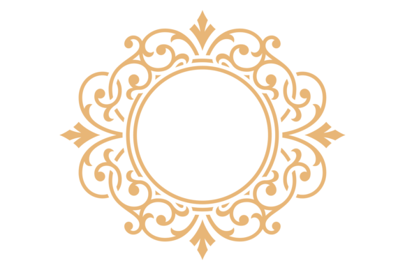 The Timeless Appeal of the Golden Filigree Circle Decorative Round