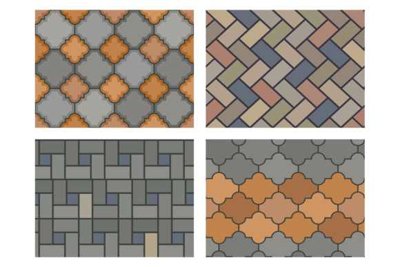 Transform Your Space with the Floor Tiles Set: Decorative Geometric Co