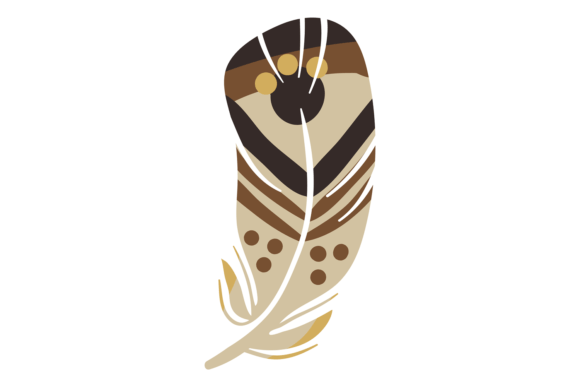 Tribal Decorative Quill: The Fluffy Patterned Font