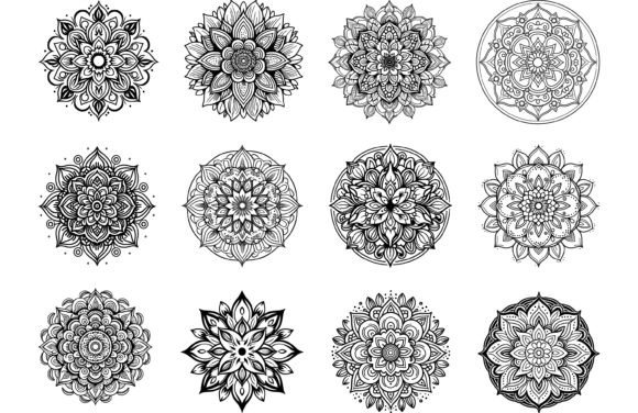 Unlocking Creative Versatility: The Decorative Mandala Vector Design Bundle